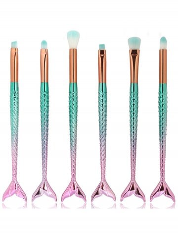 Mermaid Makeup Brushes Eyes