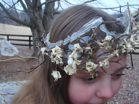 Dogwood Branch and Blossom Crown