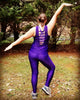 Purple Fantasy Fairy Racerback Yoga Tank